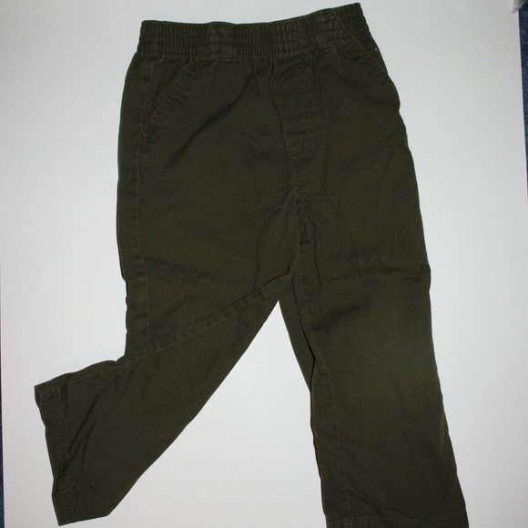 Garanimals Other - 4T Olive Green Pants w/Pockets & Stretch Waist EUC
